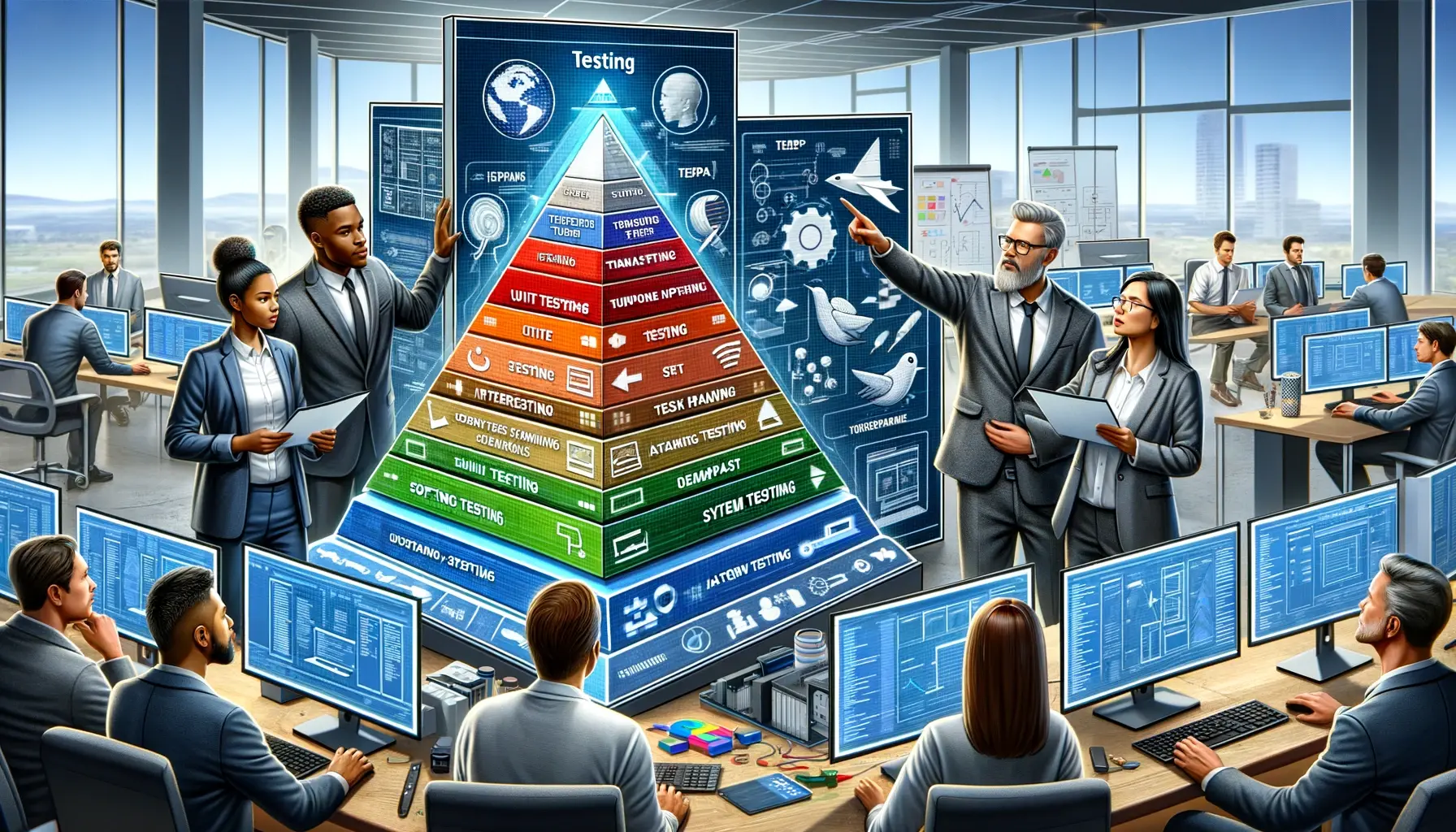 Software Testing Strategies and the Testing Pyramid