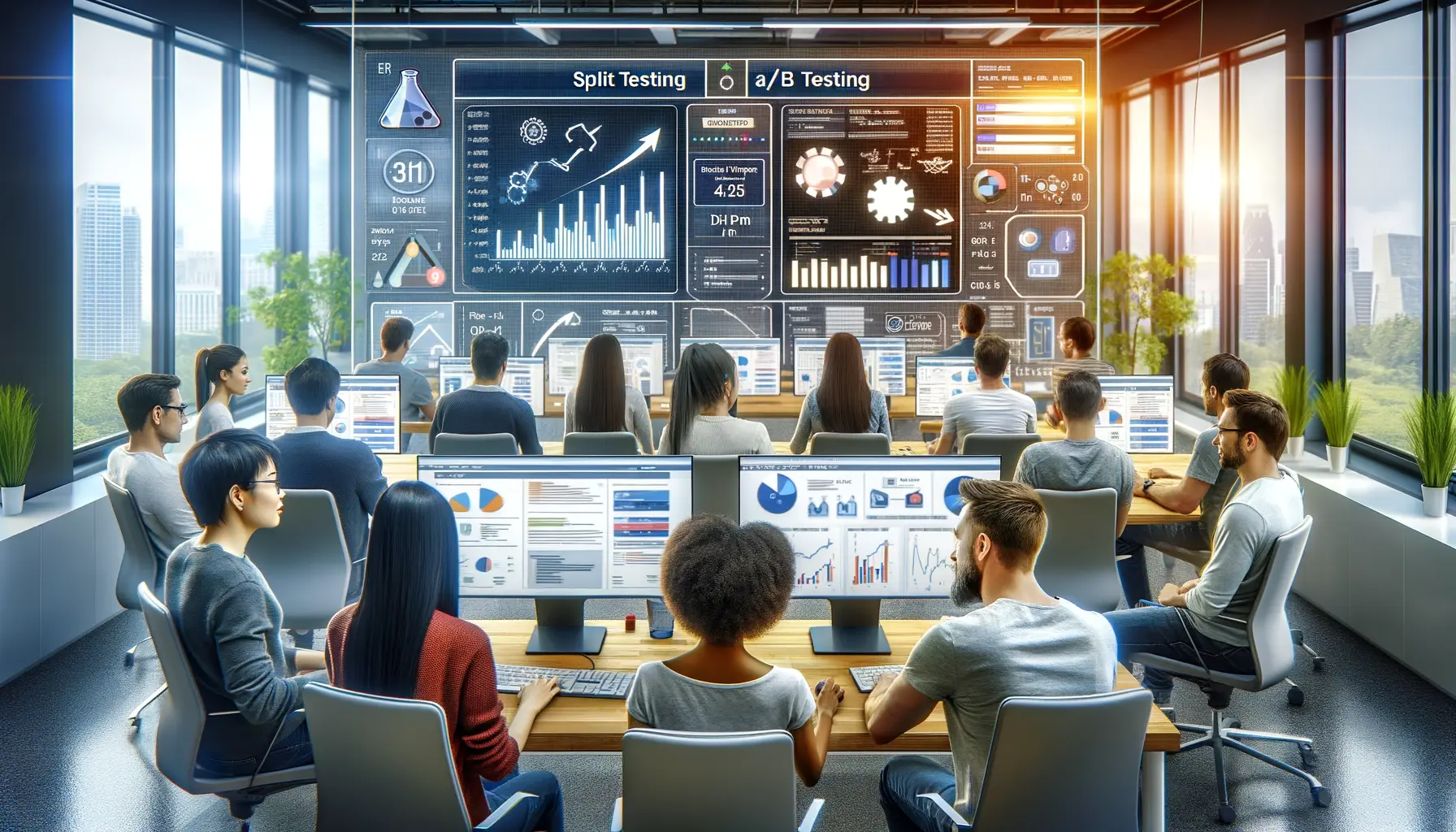 How Split Testing Aligns with the Build-Measure-Learn Framework